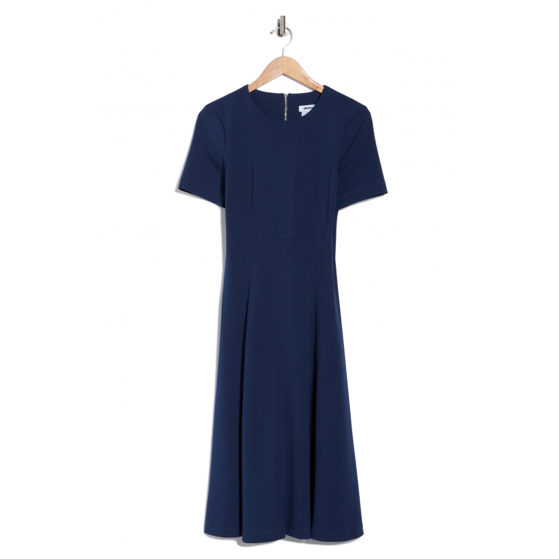 Robe ajustée et évasée 'Jewel Neck' pour Femmes