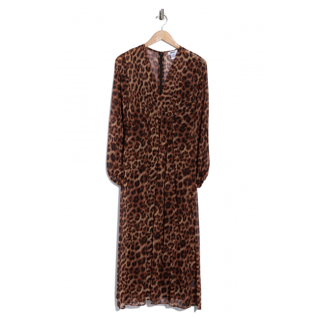 Robe maxi 'Long Sleeve Empire Waist' pour Femmes