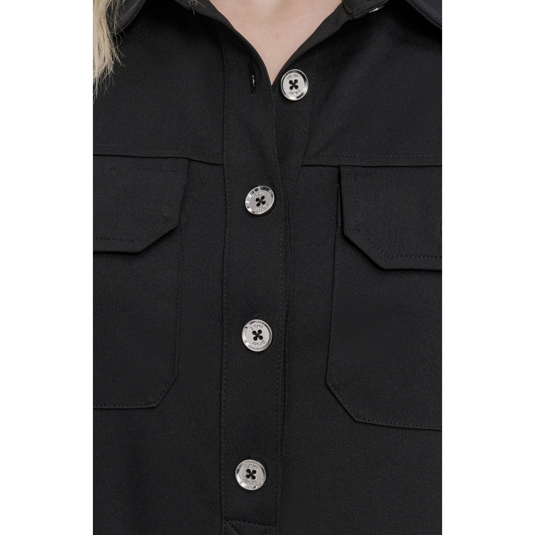 Robe chemise 'Matte Jersey' pour Femmes