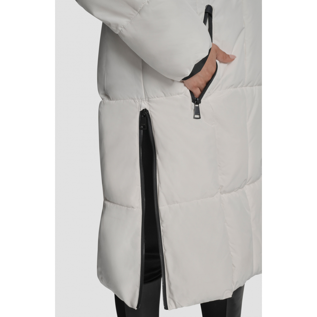 Veste matelassée 'Box Quilted Longline' pour Femmes