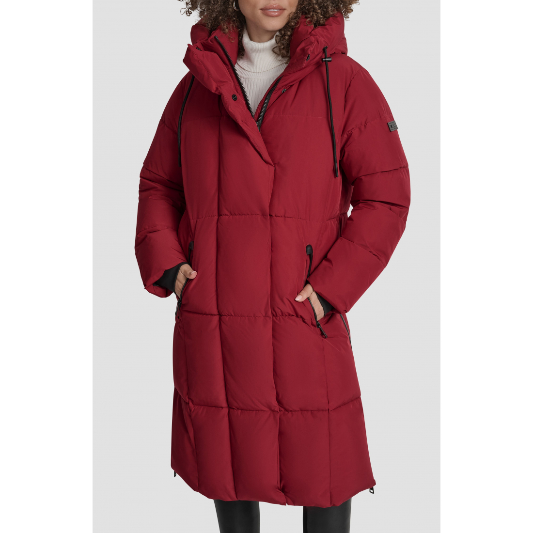 Veste matelassée 'Box Quilted Longline' pour Femmes