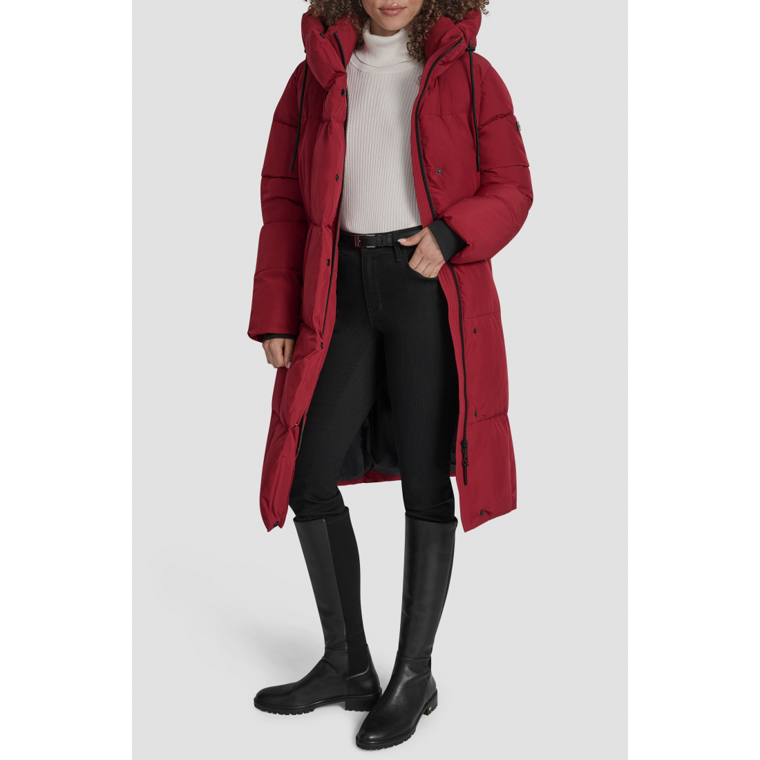 Veste matelassée 'Box Quilted Longline' pour Femmes