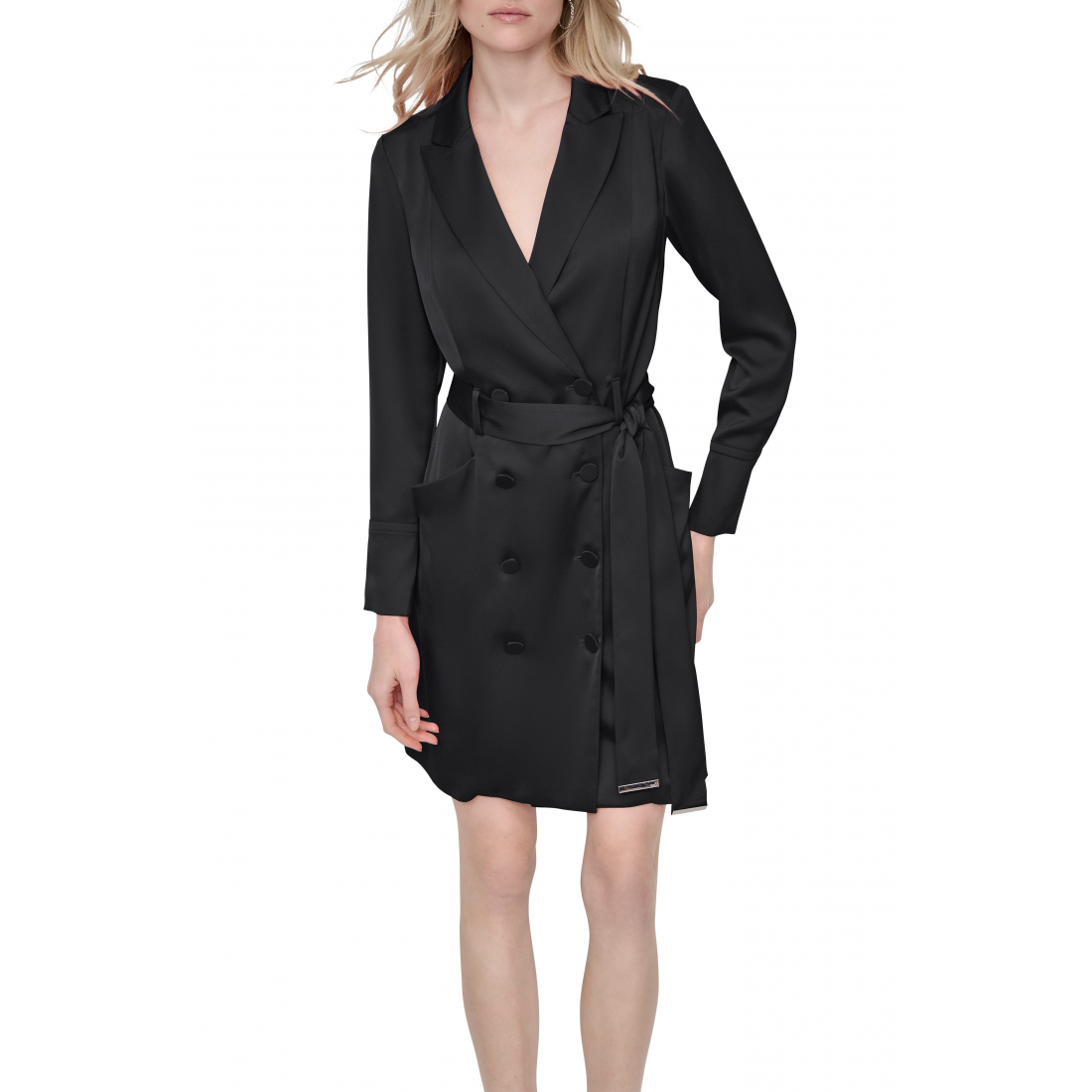 Robe à manches longues 'Double Breasted Trench' pour Femmes