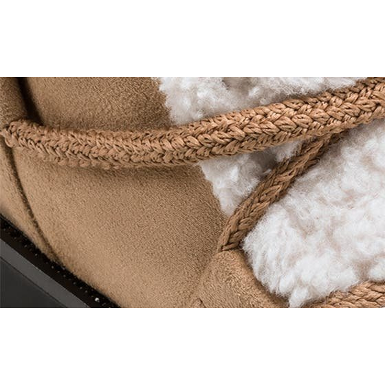 Bottines 'Signe Faux Shearling' pour Femmes