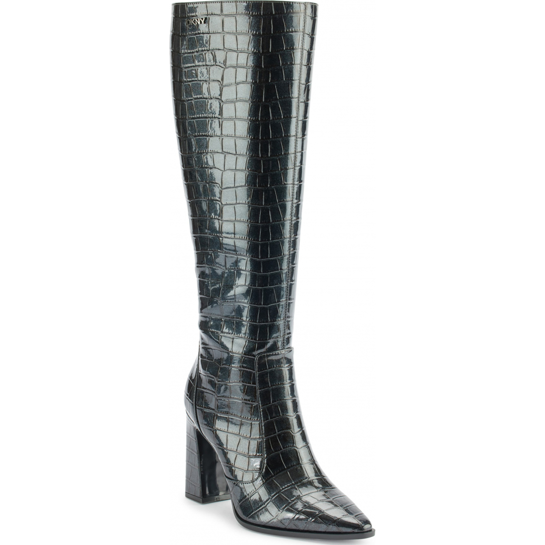 Bottes 'Shamira Croc Embossed Knee High' pour Femmes