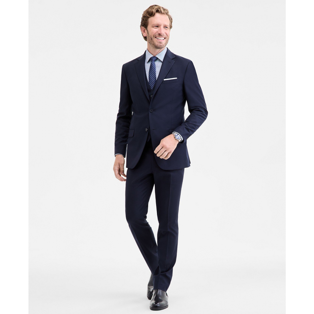 Men's 'Modern-Fit Vested Nested' Suit