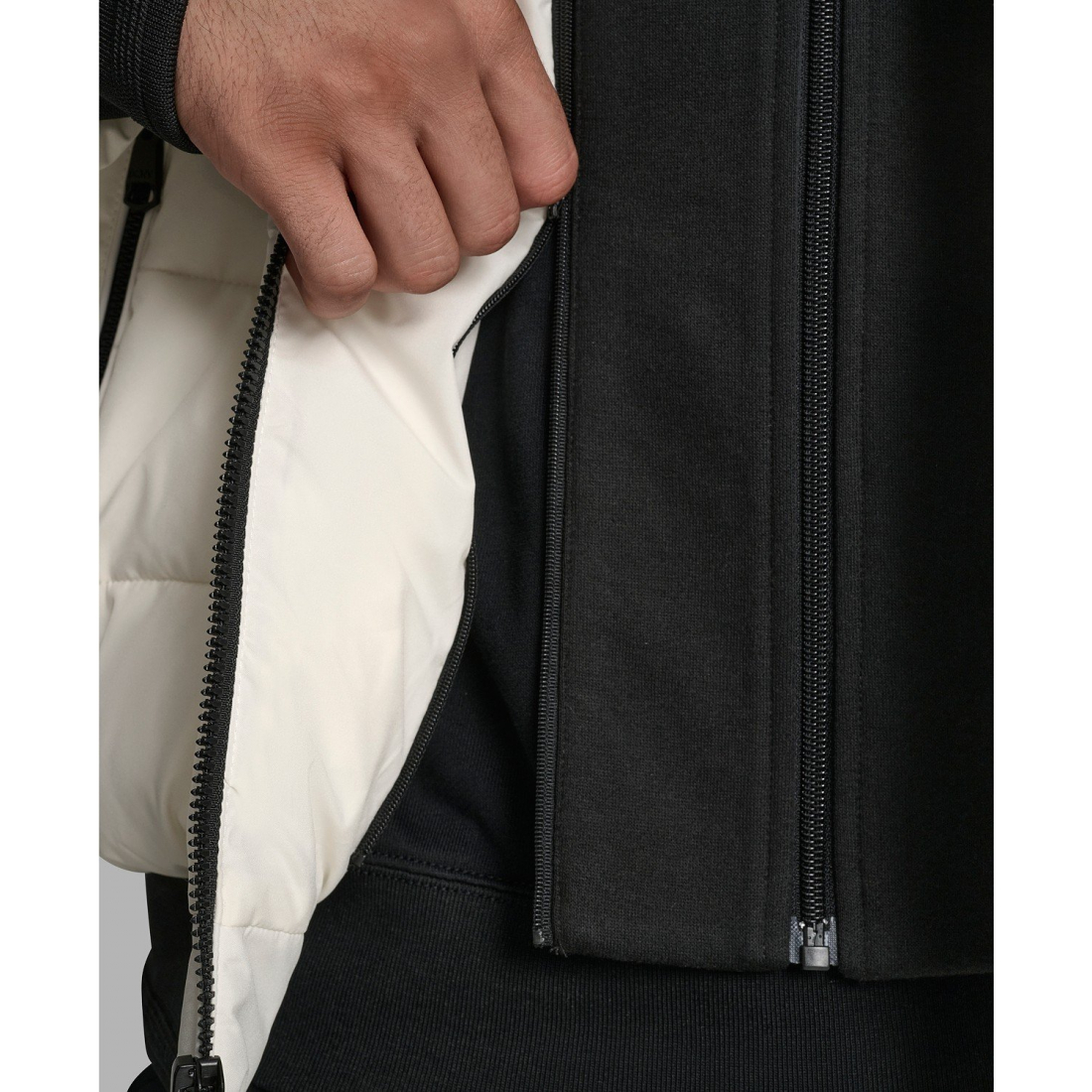 Veste matelassée 'Hooded Quilted' pour Hommes