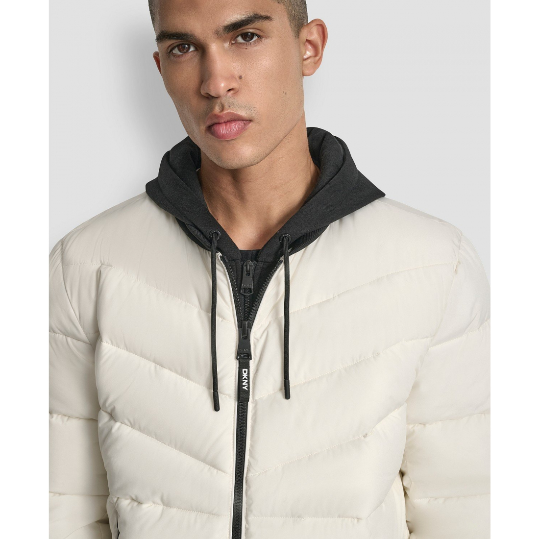 Veste matelassée 'Hooded Quilted' pour Hommes