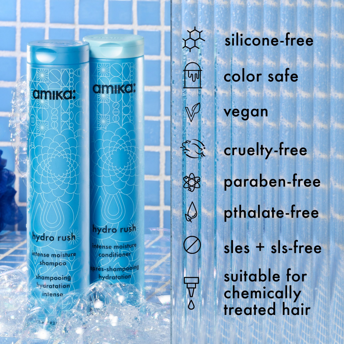 Shampoing 'Hydro Rush Intense Moisture' - 275 ml