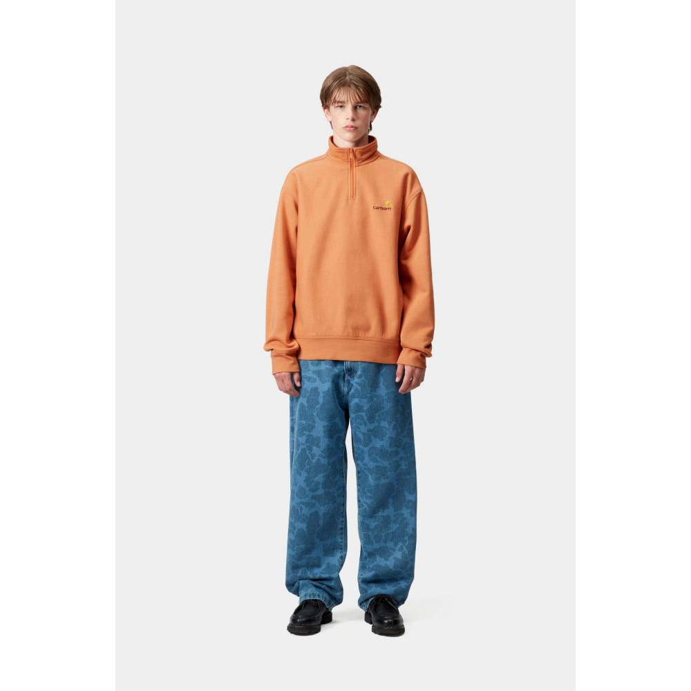 Sweatshirt 'Half Zip American Script' pour Hommes