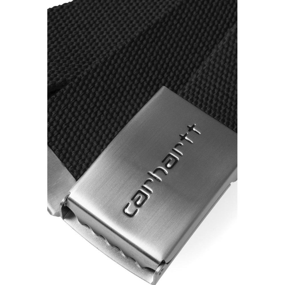 Ceinture Réglable 'Clip Chrome' pour Hommes