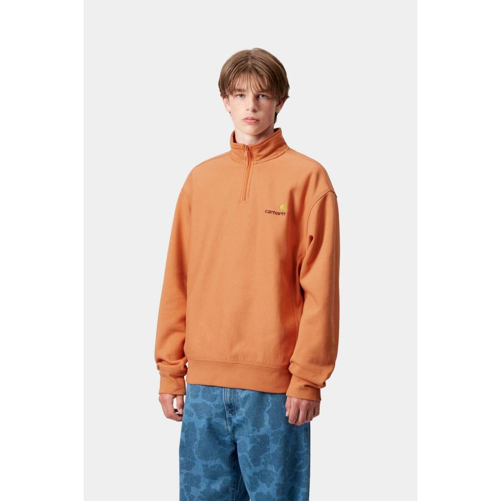 Sweatshirt 'Half Zip American Script' pour Hommes