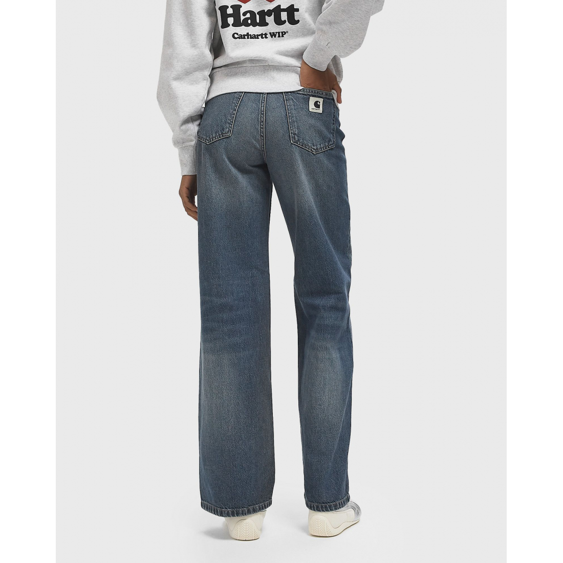 Jeans 'Logo-Patch' pour Femmes