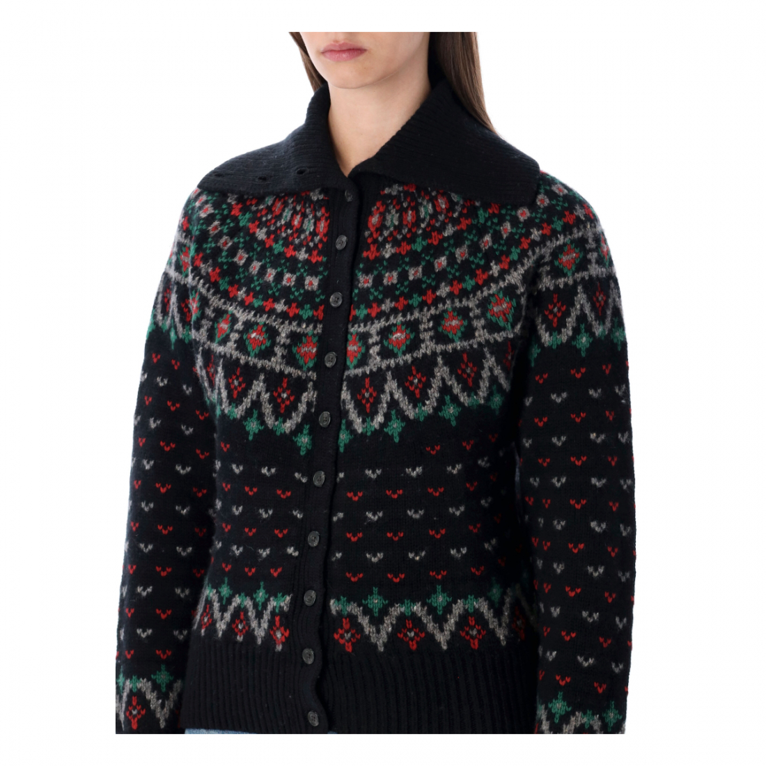 Cardigan 'Fair Isle' pour Femmes