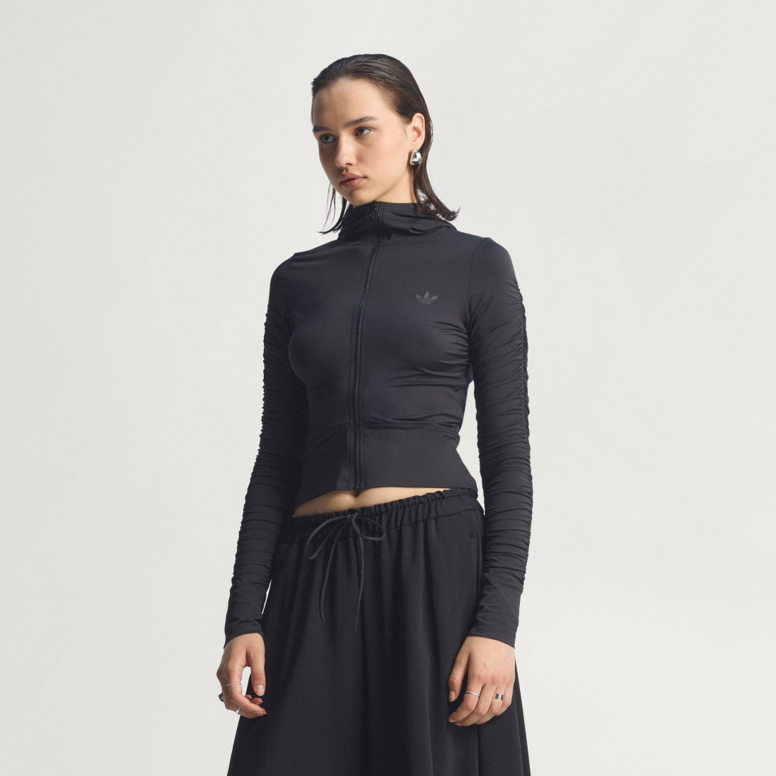 Women's 'Ruched' Track Jacket