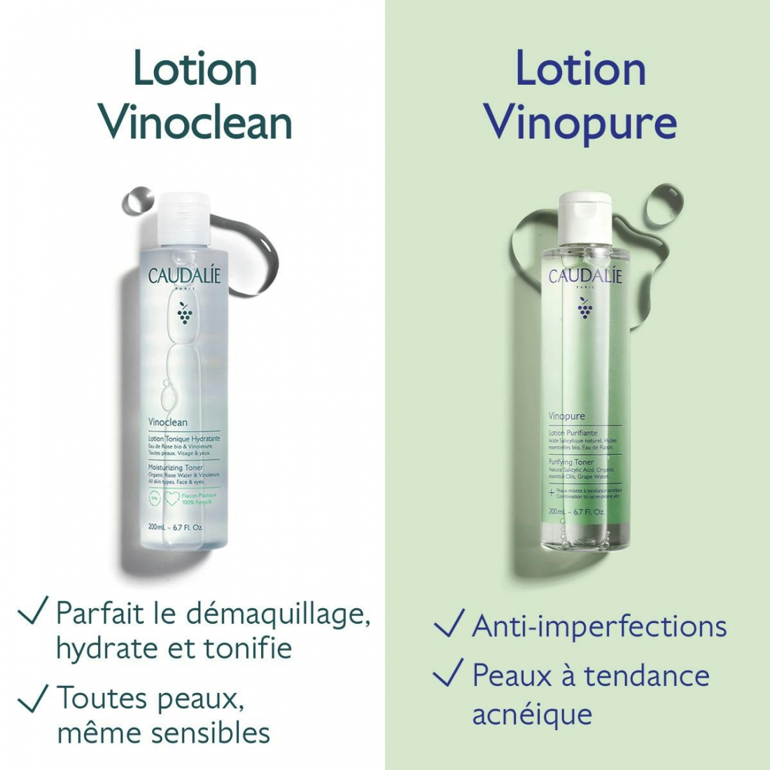'Vinopure Purifiante' Face lotion - 400 ml