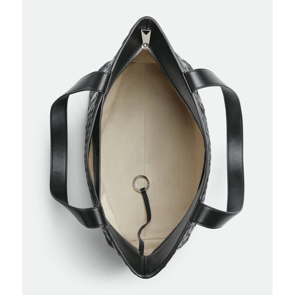 Men's 'Small Intrecciato Zipped' Tote Bag