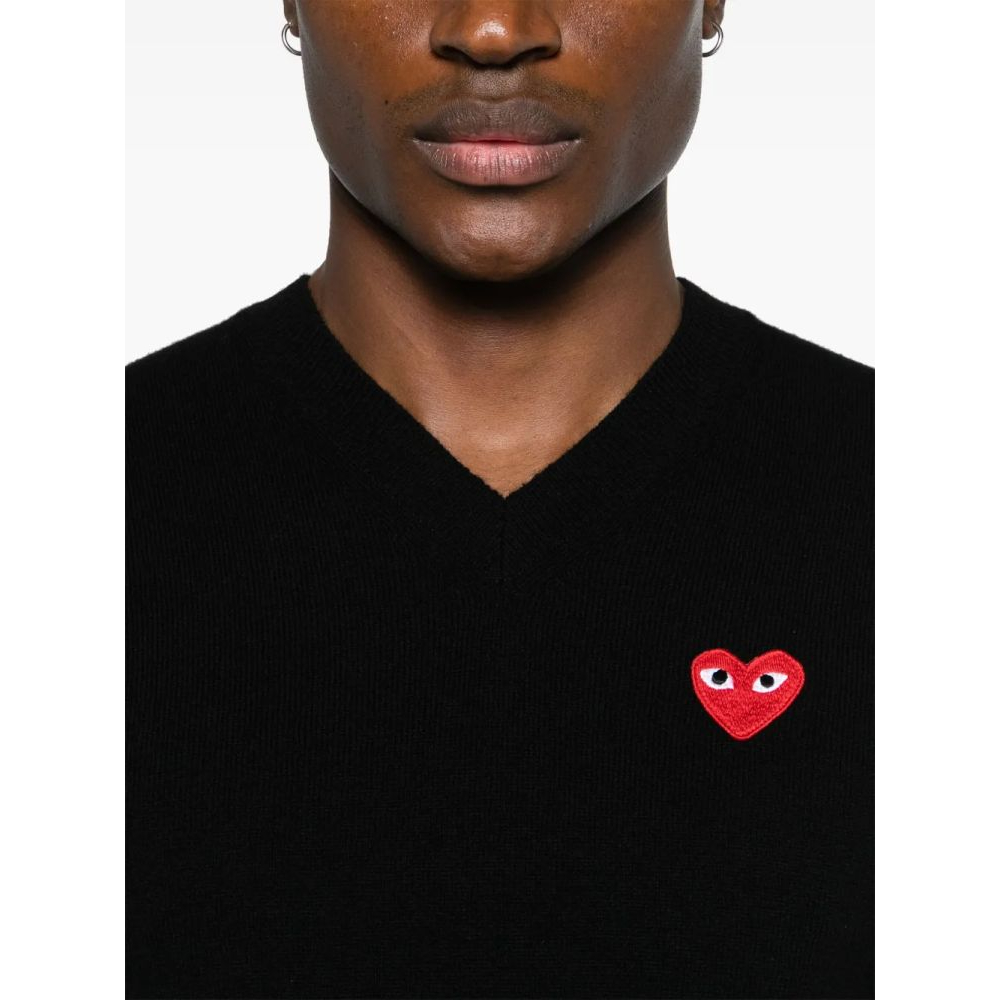 'Heart-Patch' Sweater