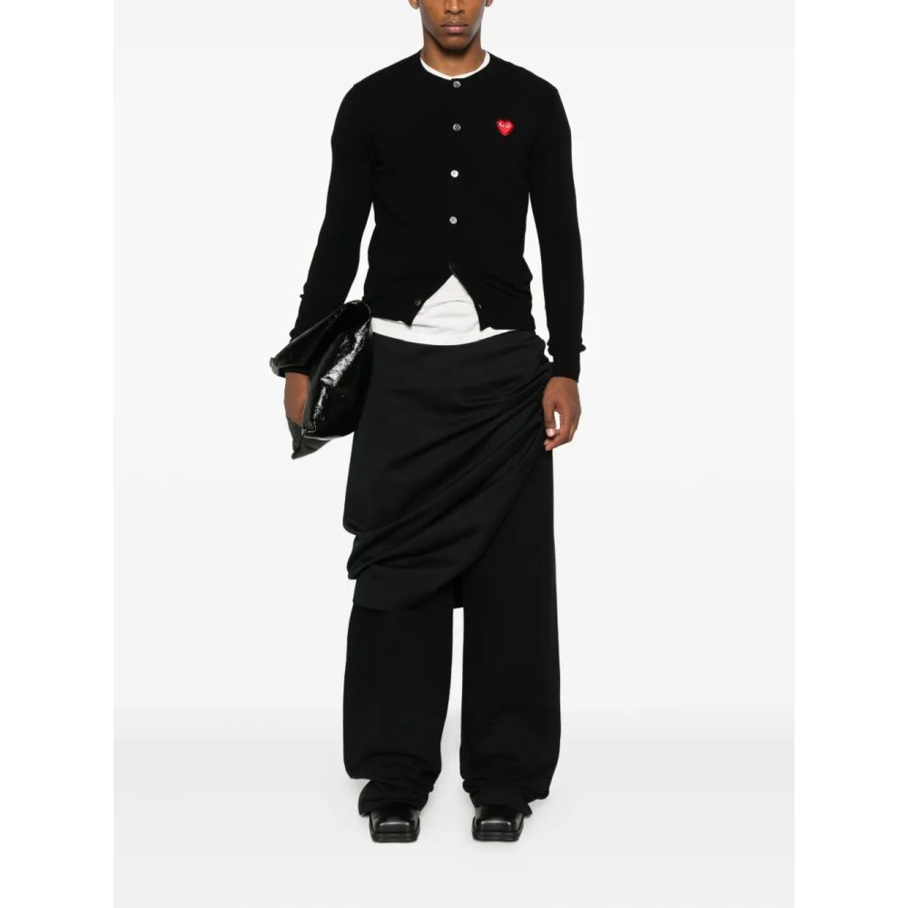 'Heart-Logo' Cardigan