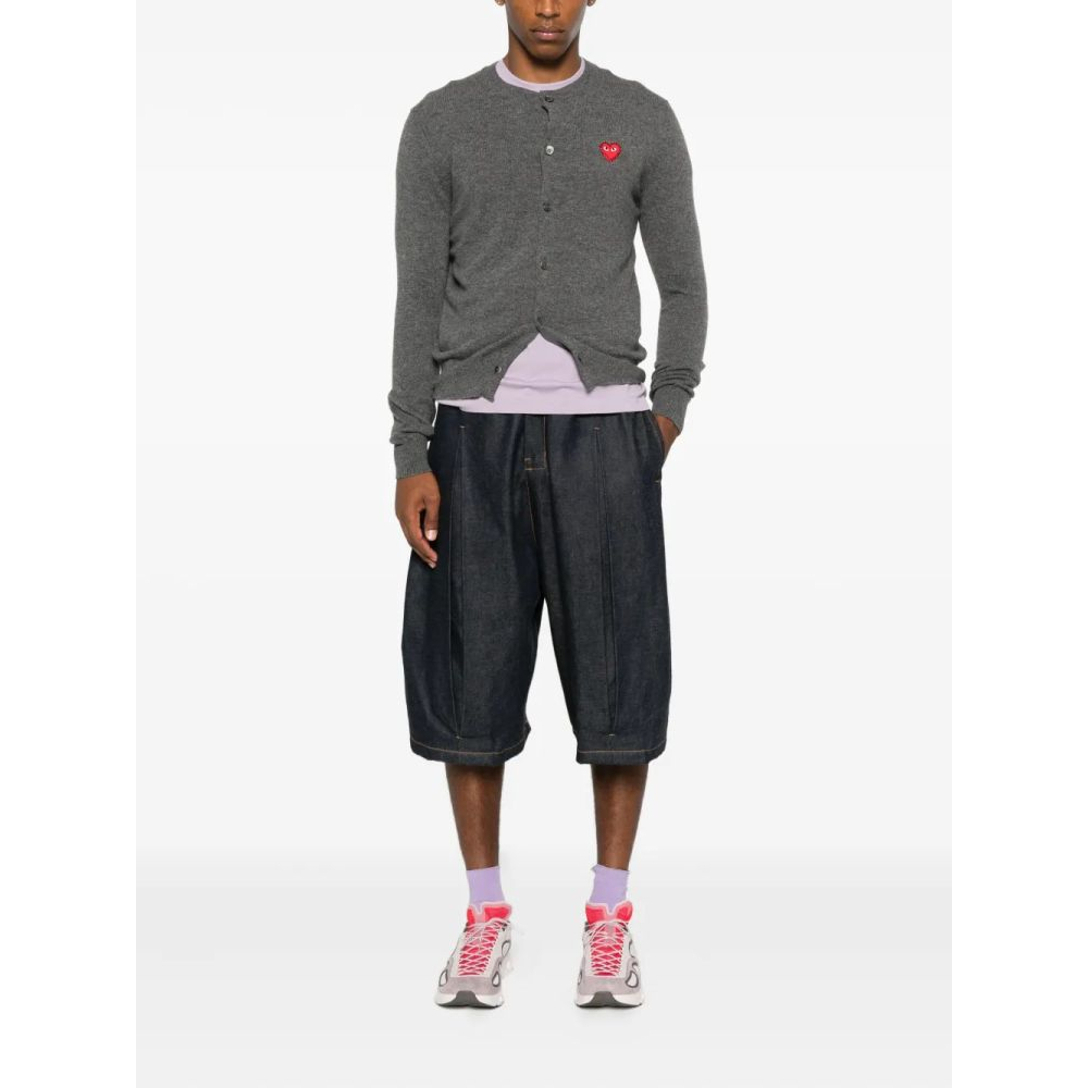 'Logo Heart-Emblem' Cardigan