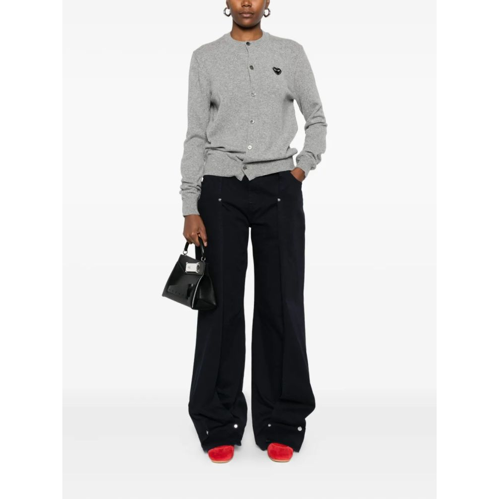 'Logo-Patch' Cardigan