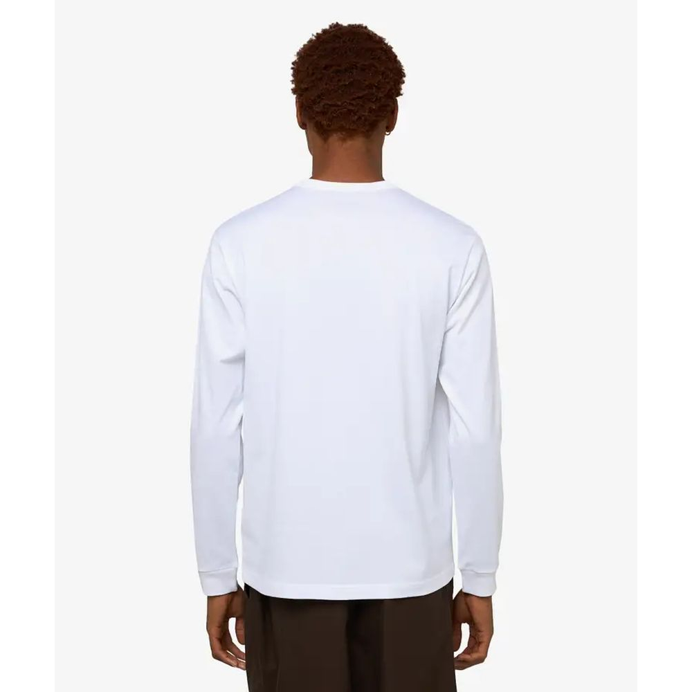 T-Shirt manches longues 'Garment Print' pour Hommes