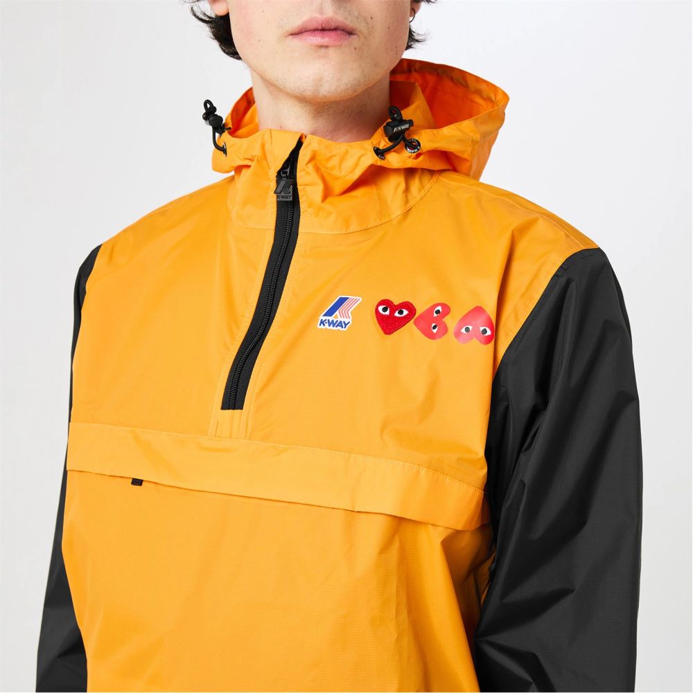 'X K-Way Logo Print' Jacket