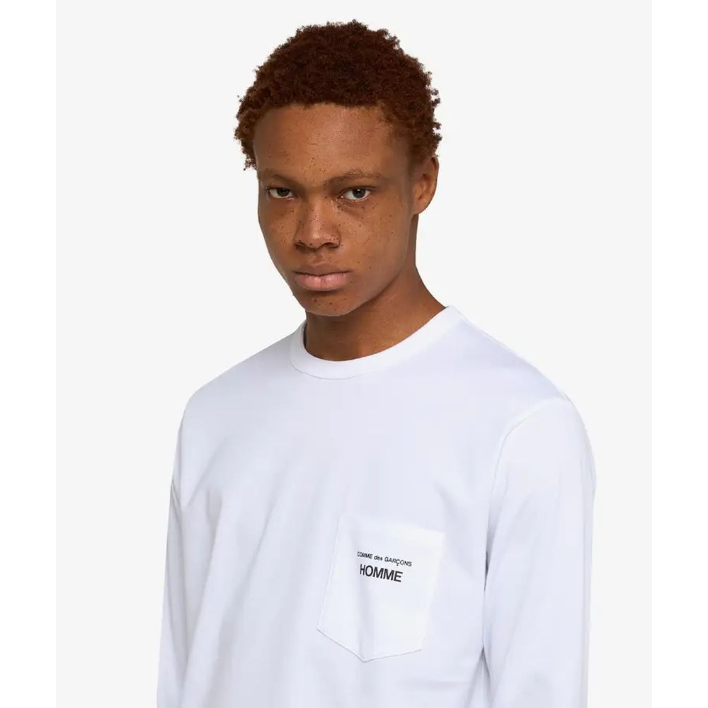 T-Shirt manches longues 'Garment Print' pour Hommes