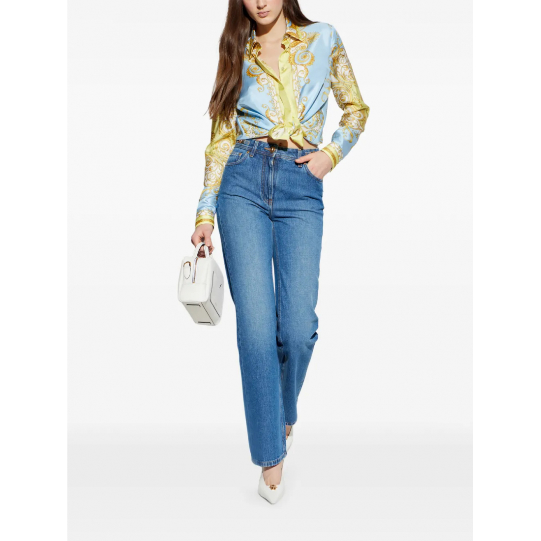 Women's 'Baroque-Printed' Shirt