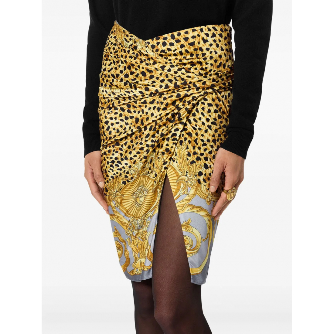 Women's 'Draped' Midi Skirt