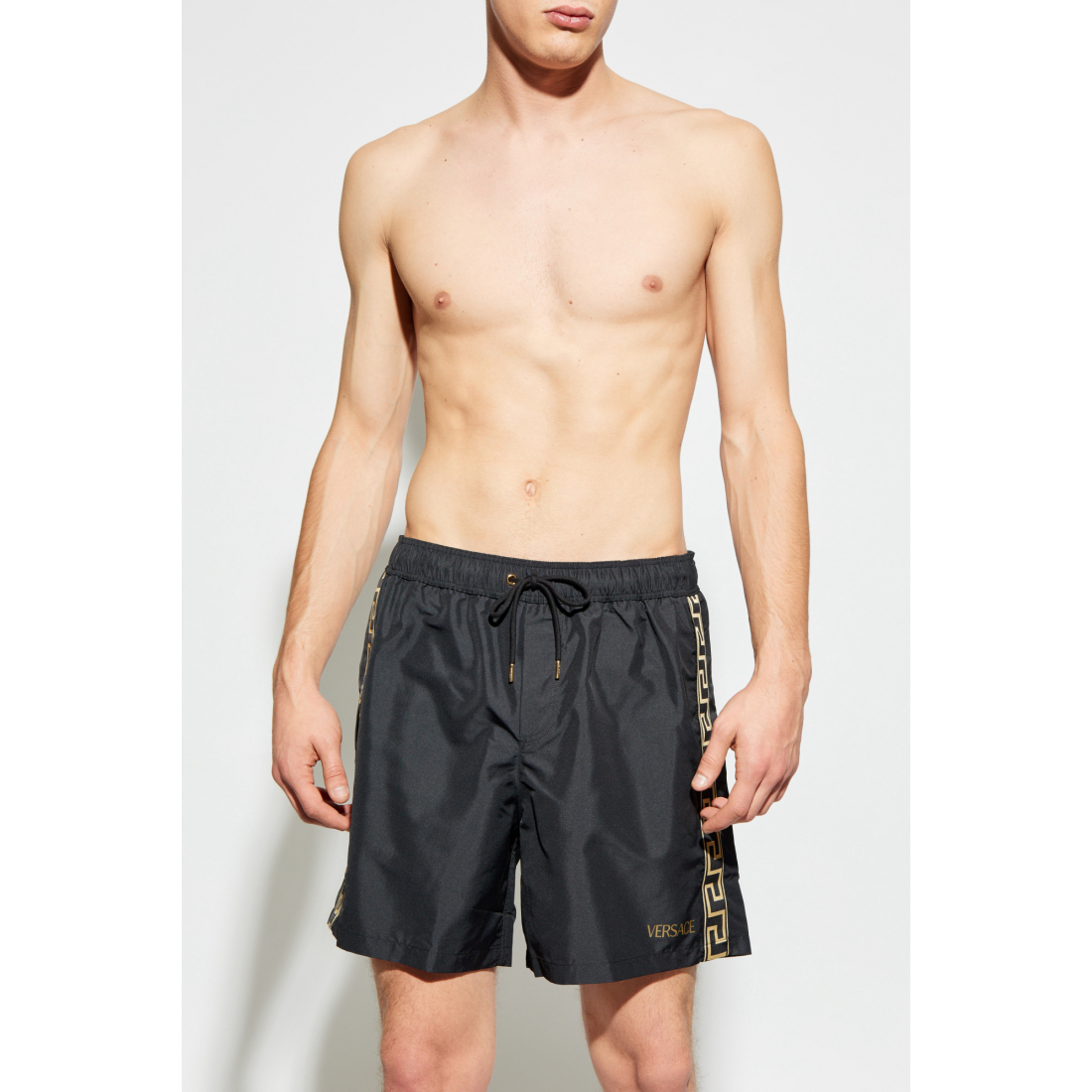 Men's 'Characteristic Greek Pattern' Swimming Shorts