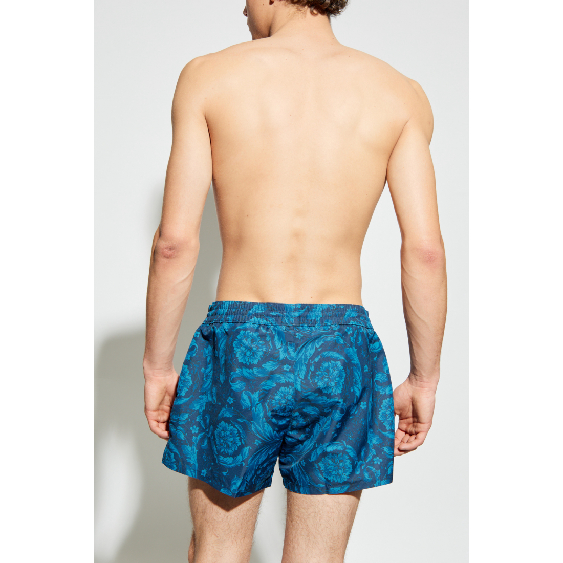 Men's 'Barocco' Pattern' Swimming Shorts
