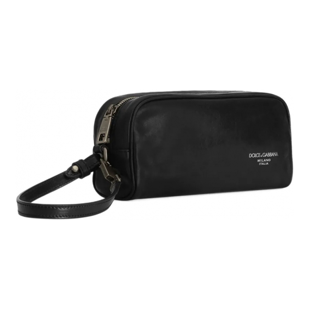 Men's 'Logo-Print' Toiletry Bag