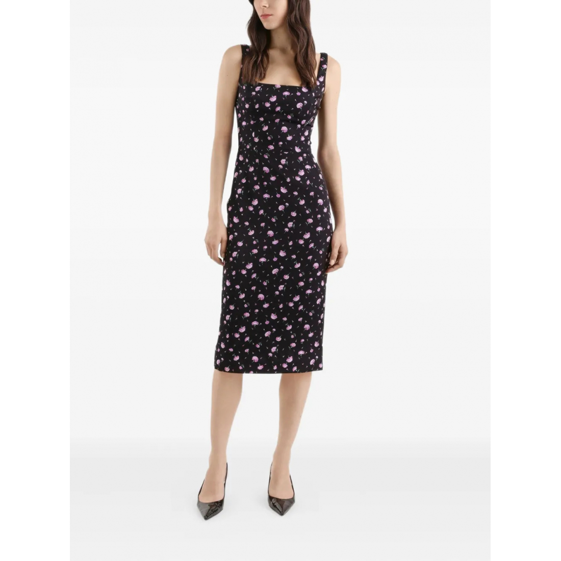 Women's 'Floral-Print' Midi Dress