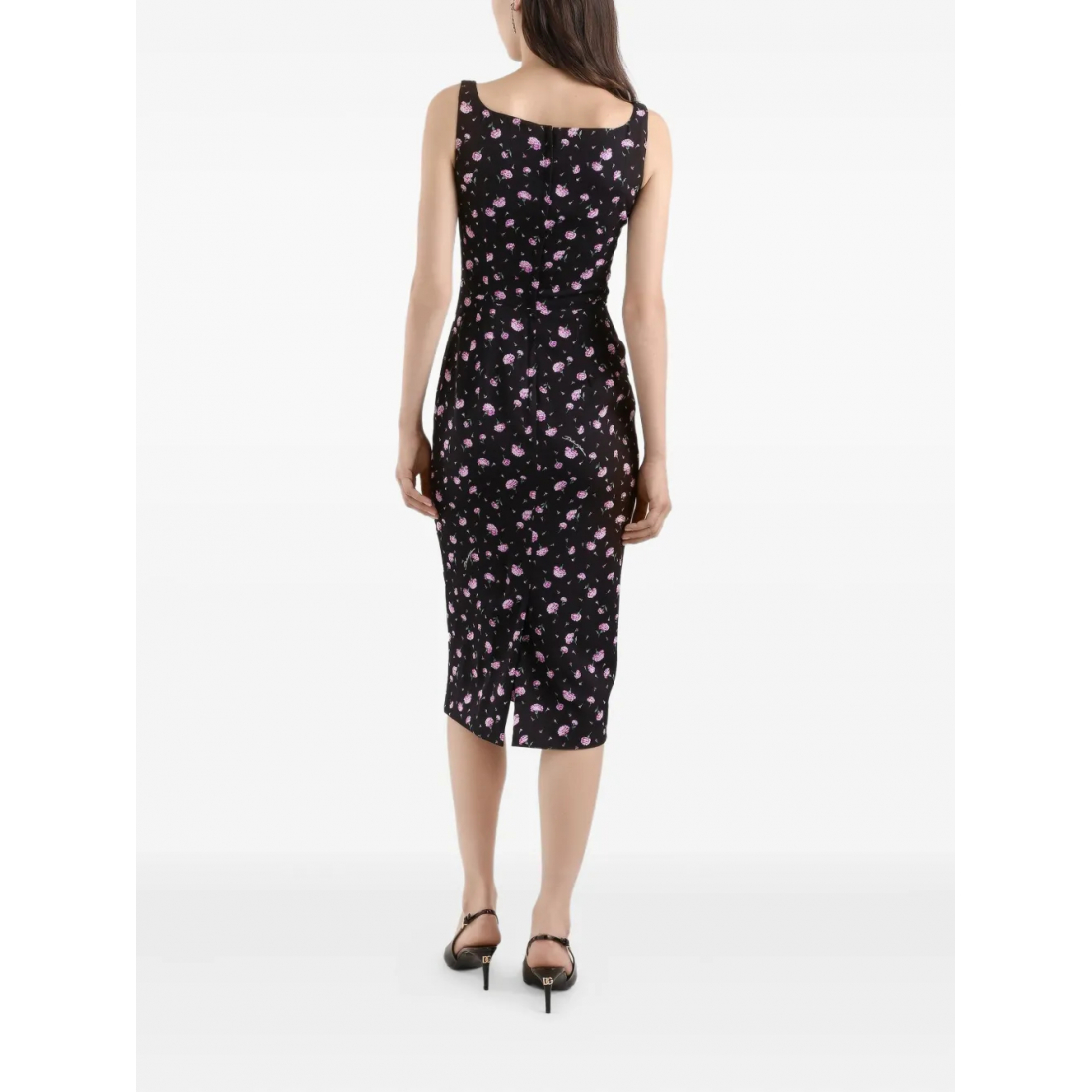 Women's 'Floral-Print' Midi Dress