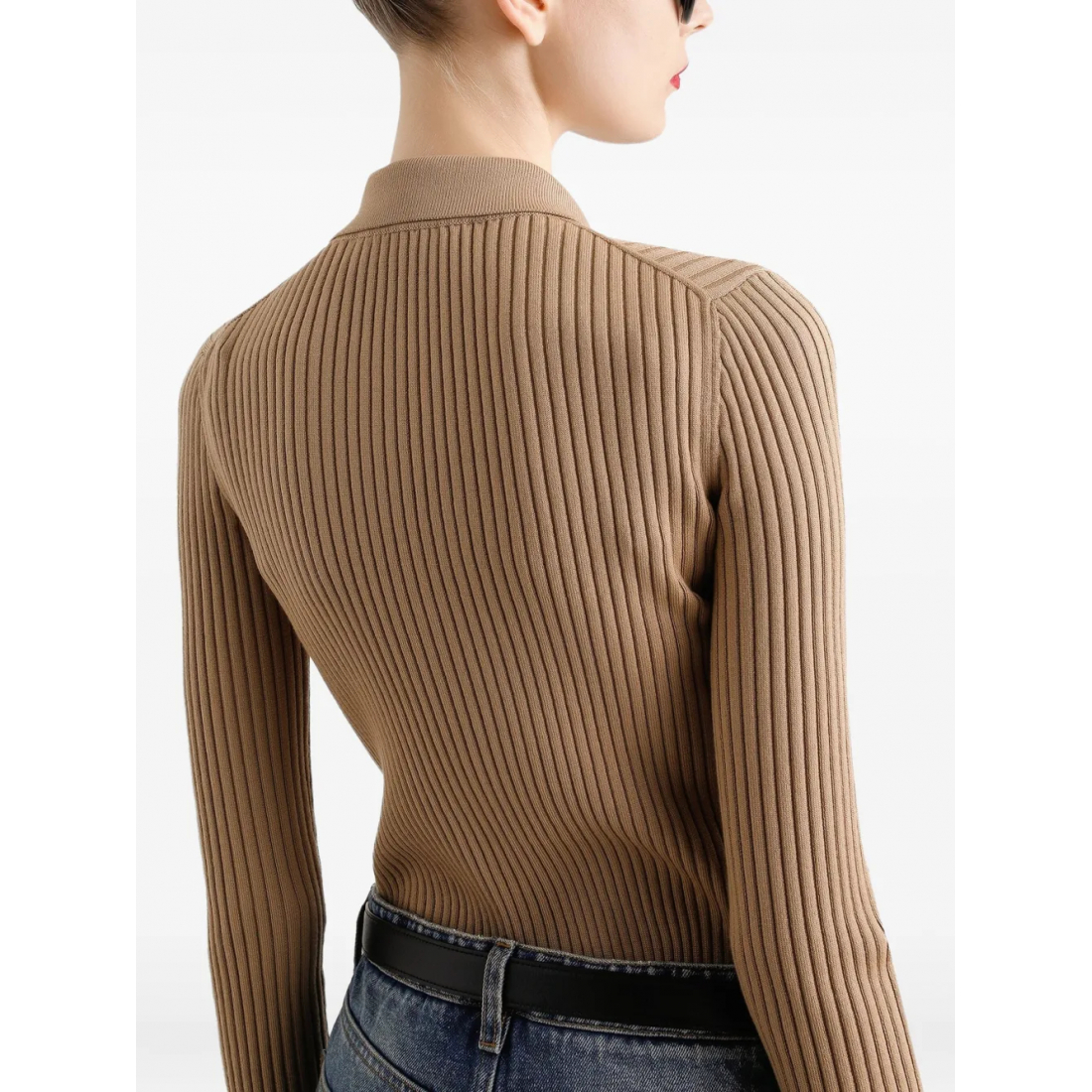 Women's 'Ribbed' Polo Shirt