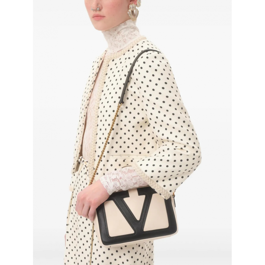 'Supergran Plusdepois-Print' Klassischer Blazer für Damen