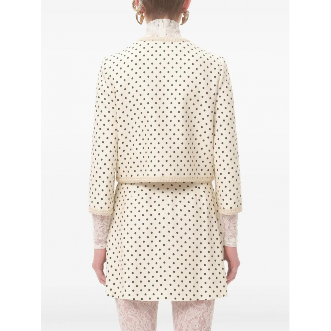 'Supergran Plusdepois-Print' Klassischer Blazer für Damen