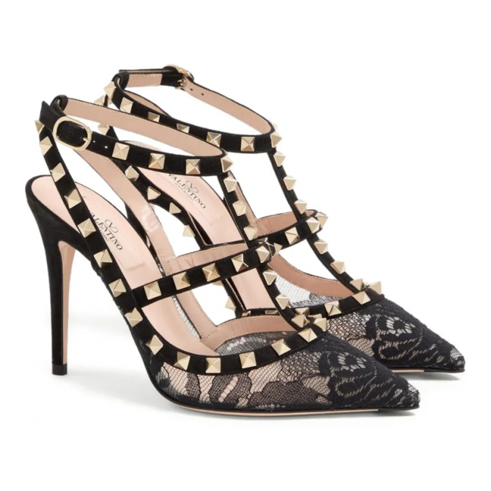 'Rockstud Lace' Pumps für Damen