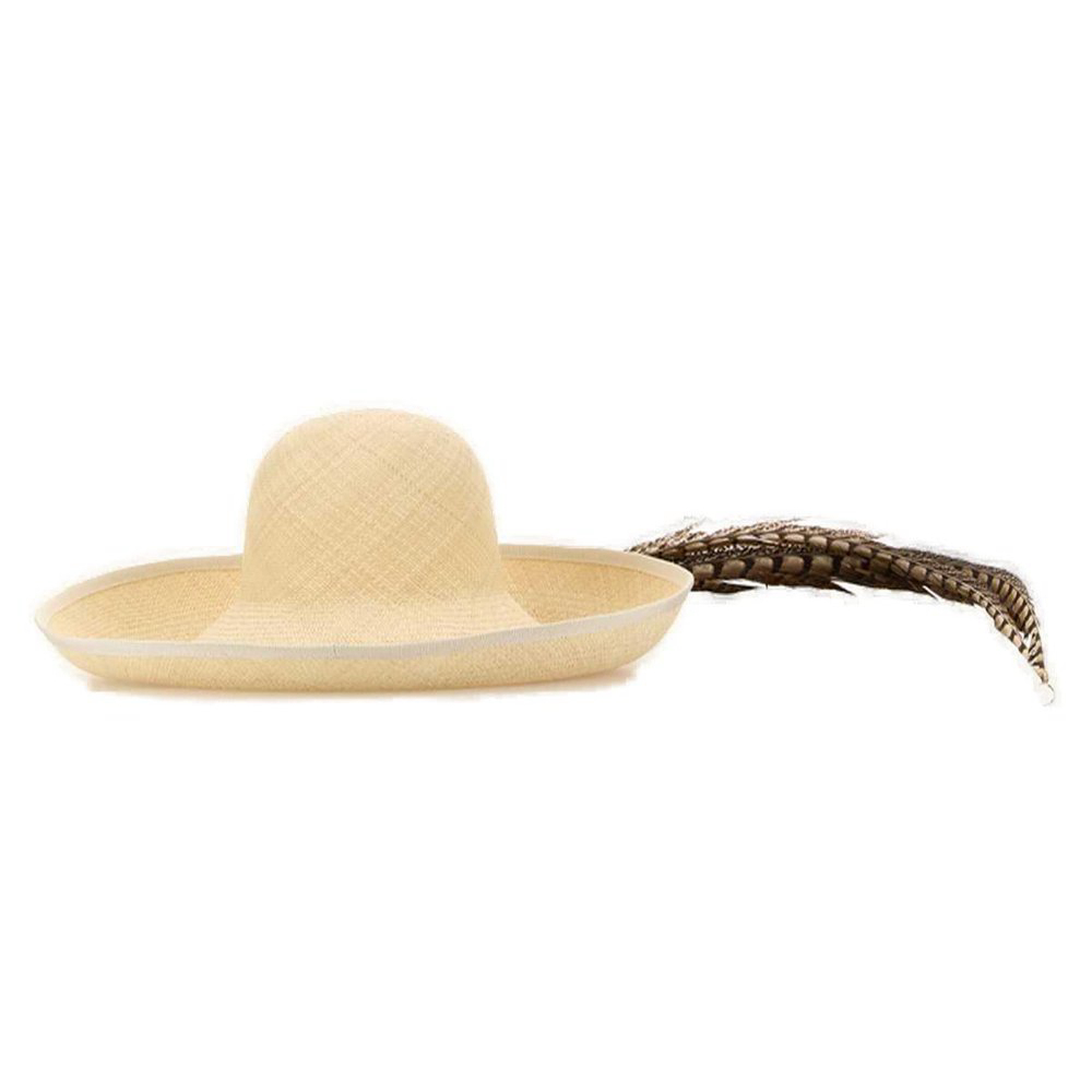 'Embellished Brimmed' Hut für Damen