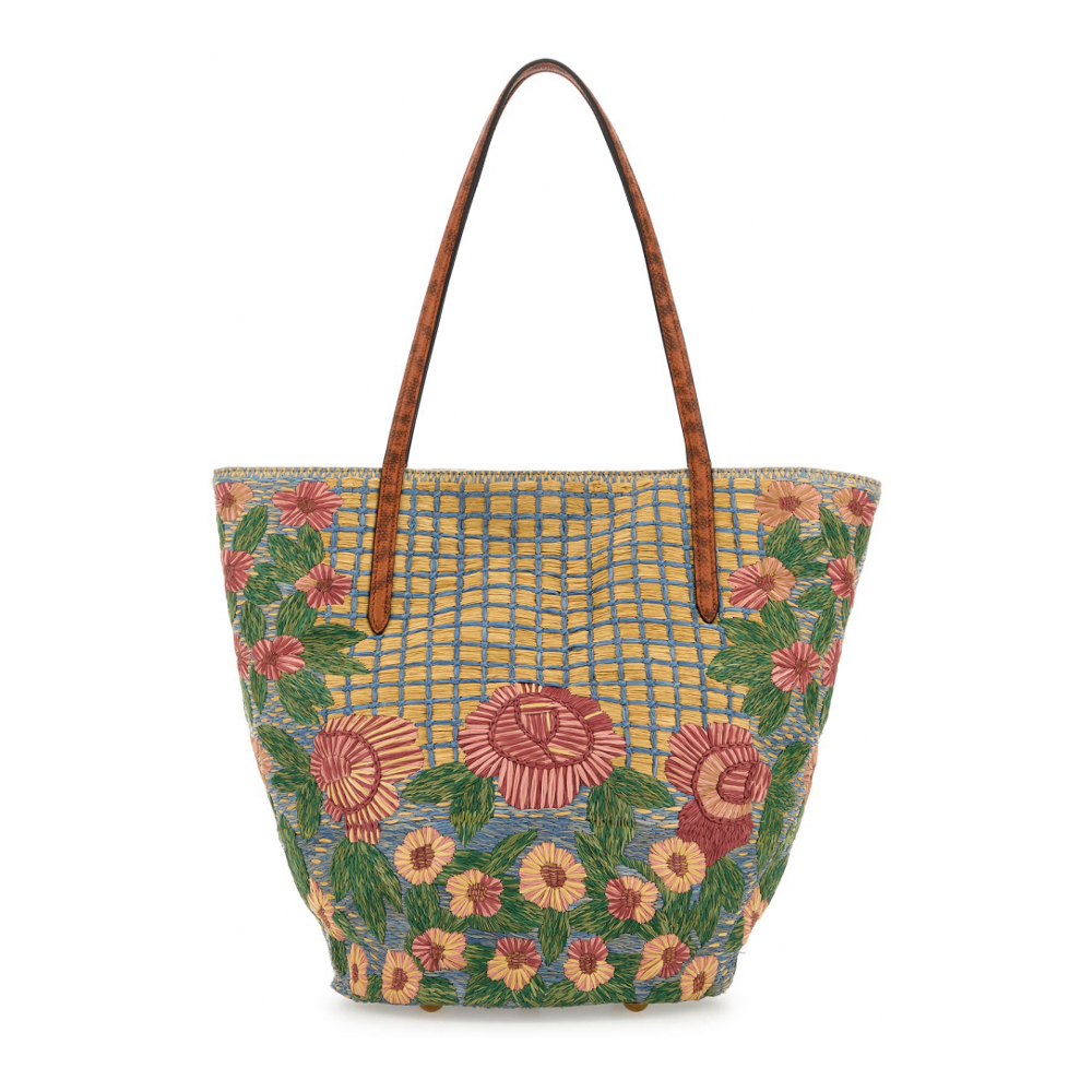 'Embroidered VLogo Signature' Tote Handtasche für Damen
