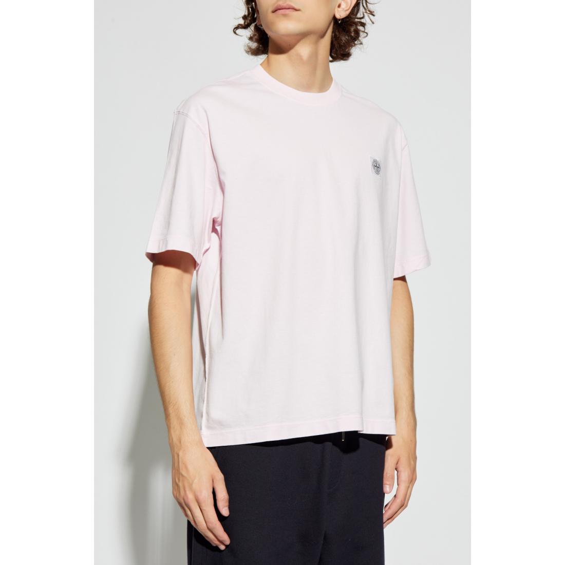 Men's 'Logo-Patch' T-Shirt