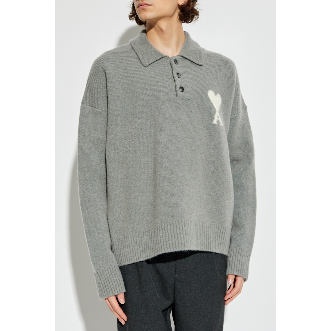 Long-Sleeve Polo Shirt