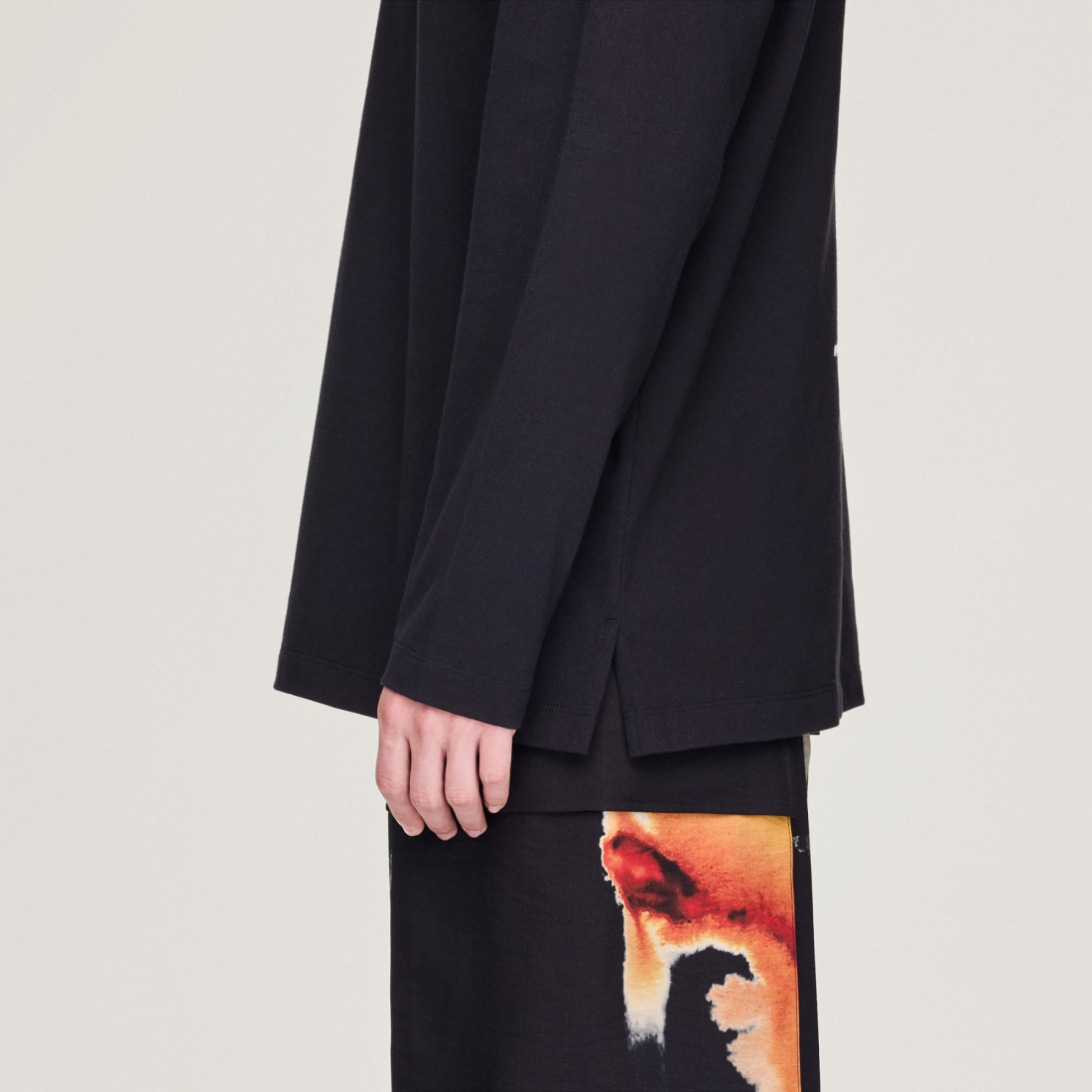 Men's 'Logo-Print' Long-Sleeve T-Shirt