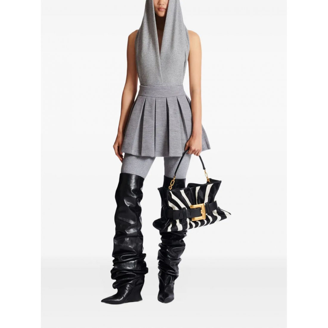 Mini Jupe 'Pleated' pour Femmes