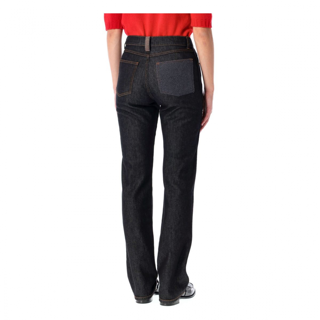 'Straight Leg' Jeans für Damen