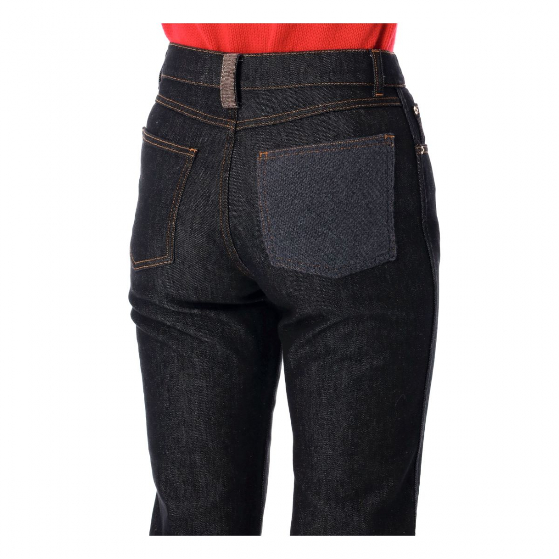 'Straight Leg' Jeans für Damen