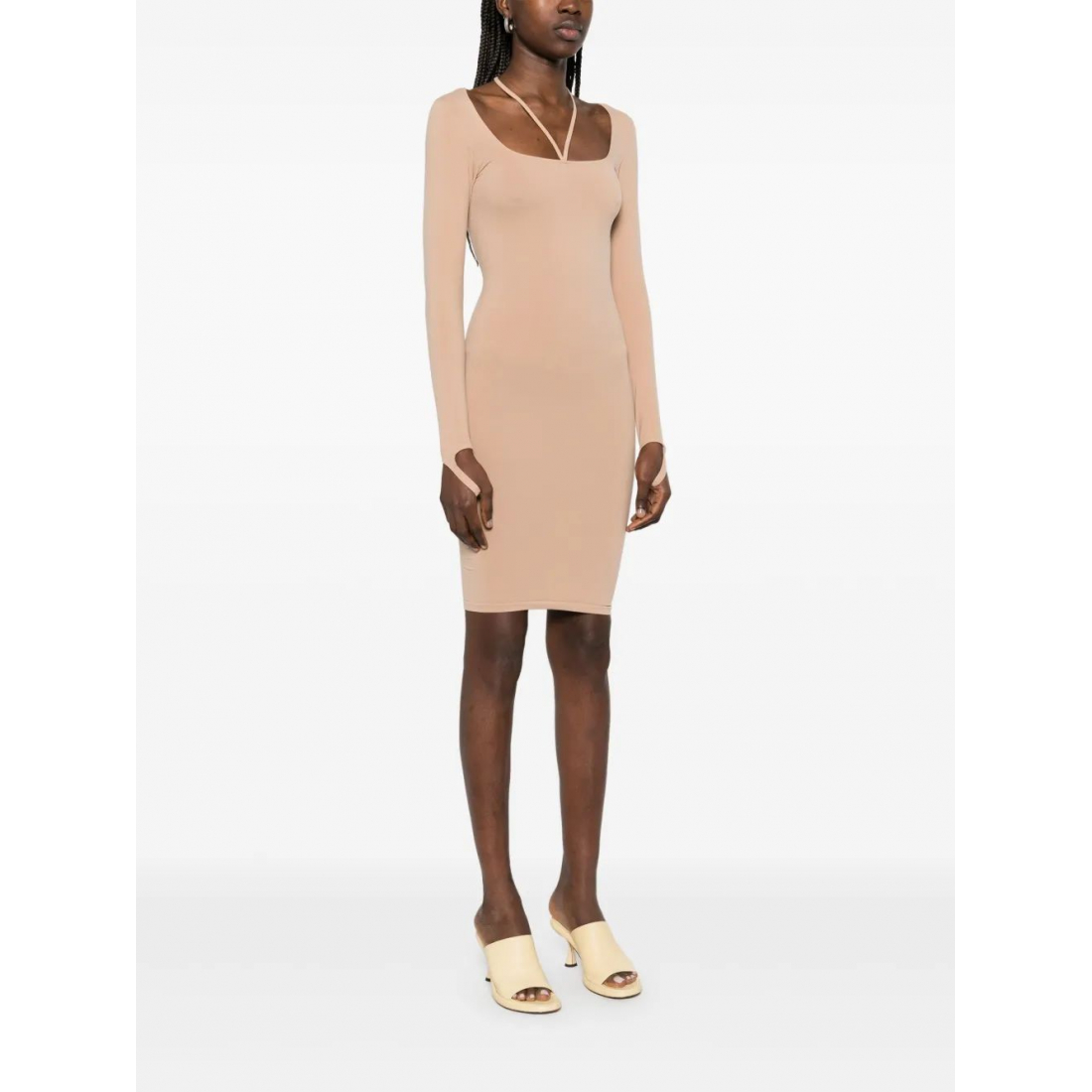 Robe Midi 'Sculpting Jersey' pour Femmes