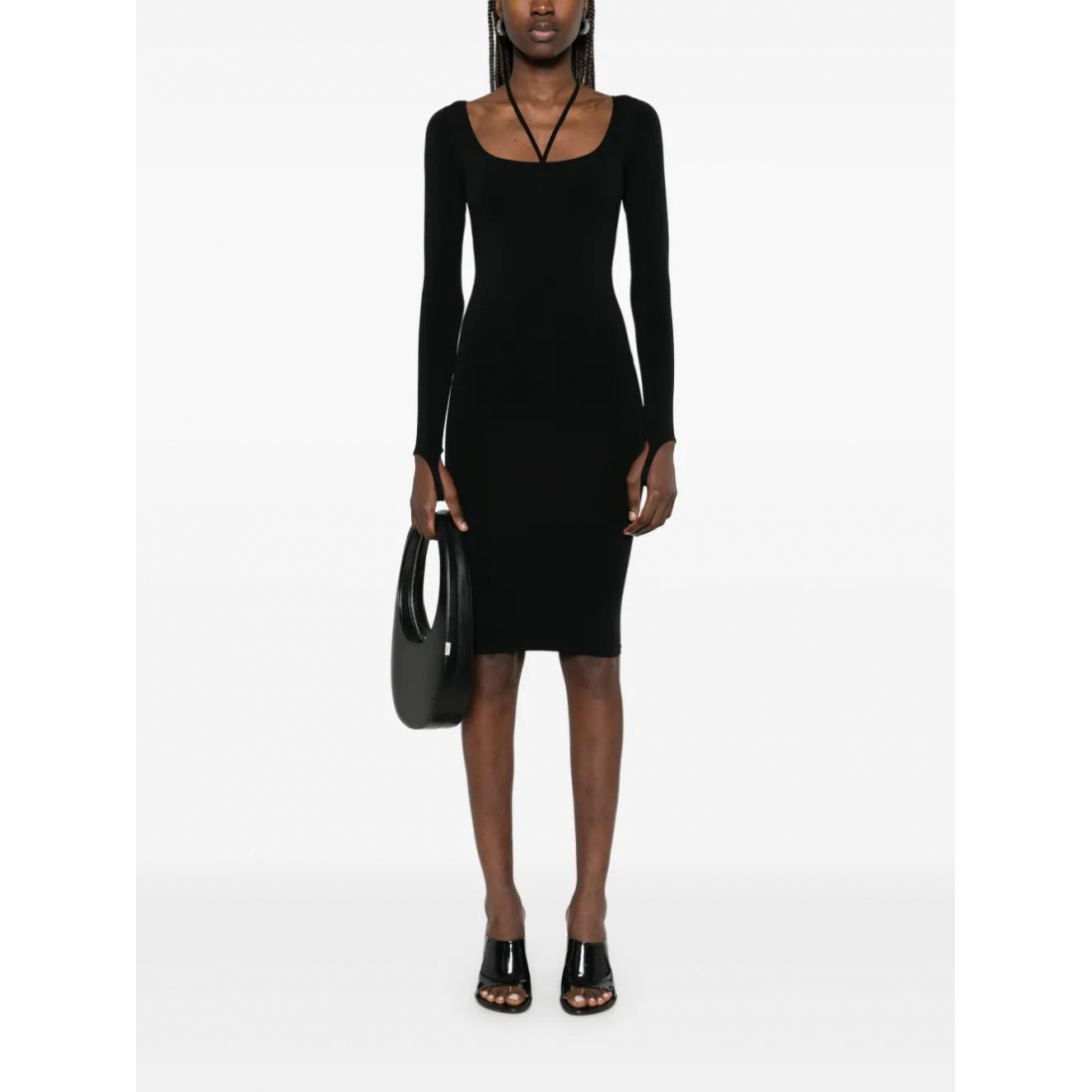 Robe Midi 'Sculpting Jersey' pour Femmes
