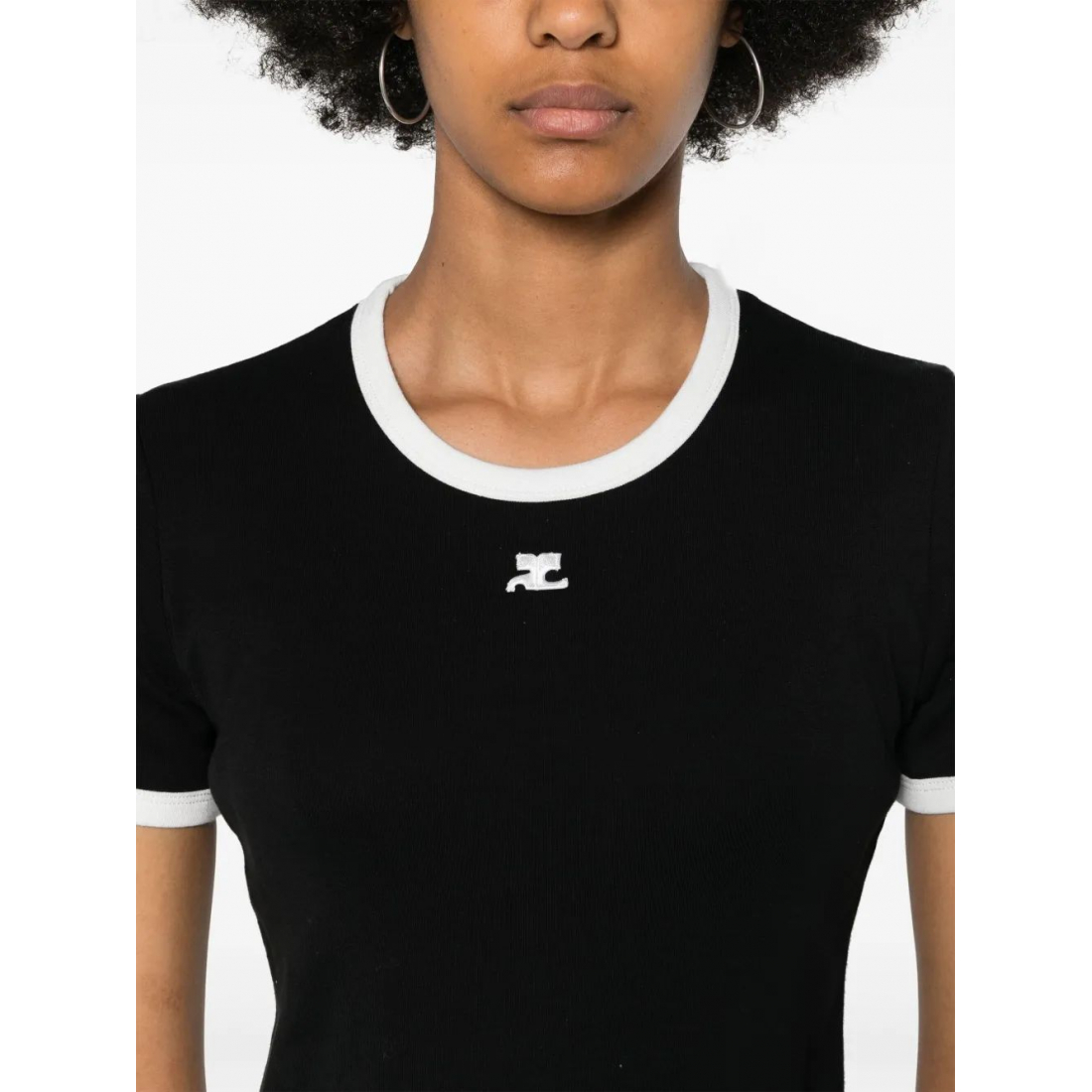 Women's 'Logo-Patch' T-Shirt
